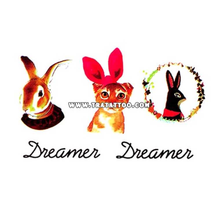 Тату-стікер "Dreamer"