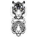 Тату-стікер "Tiger"