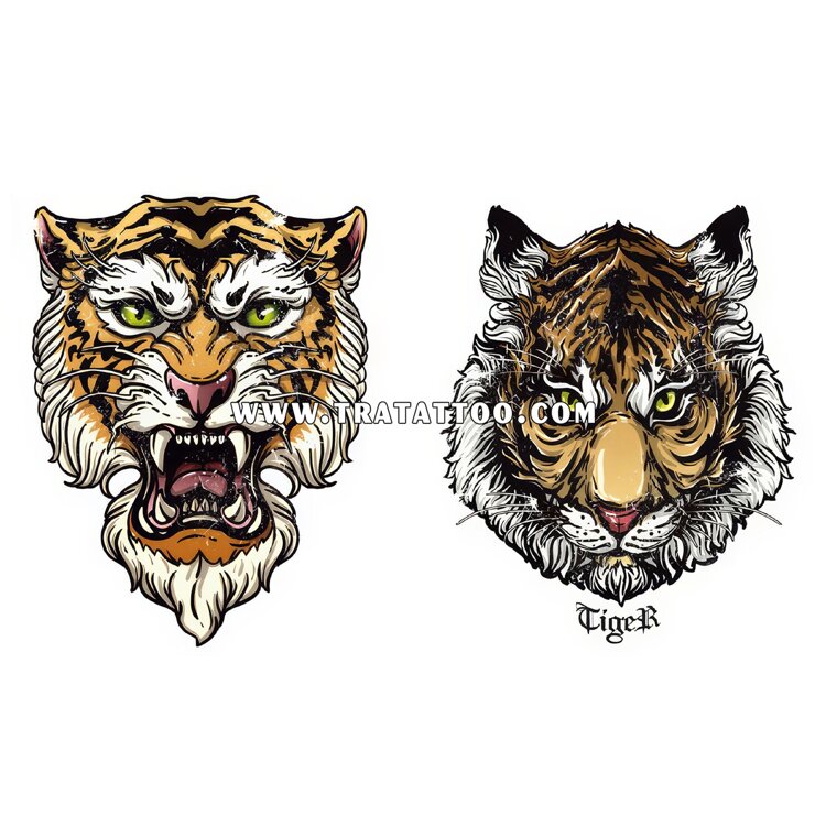Тату-стікер "Tiger"
