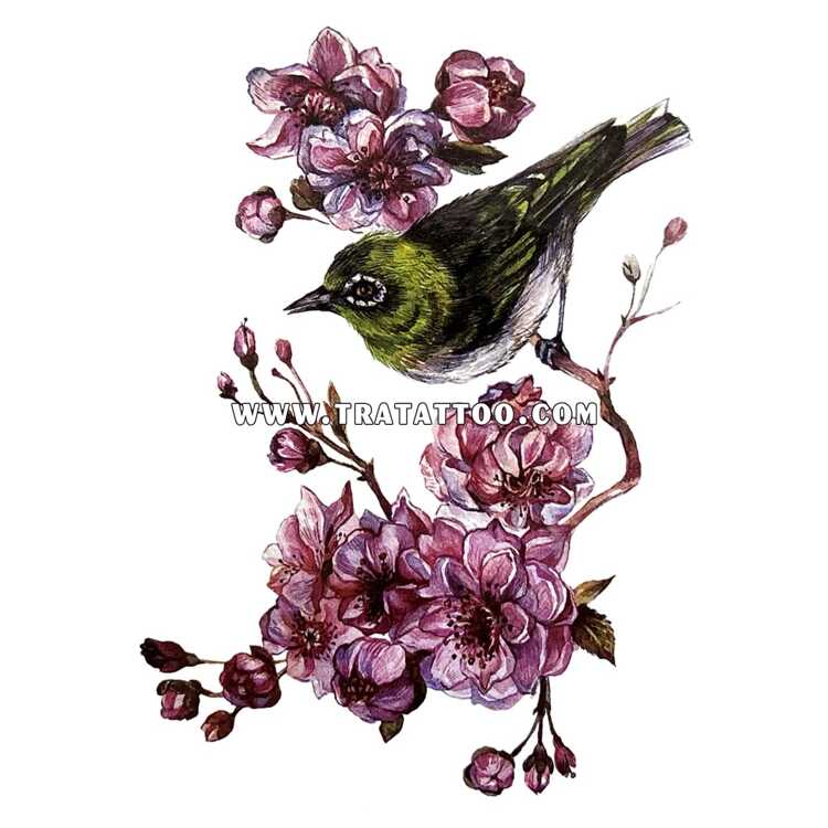 Тату-стикер "Bird"