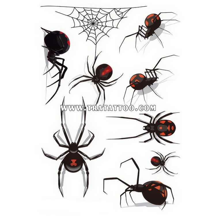 Тату-стікер "Spider"