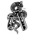 Тату-стікер "Snake"