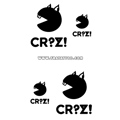 Тату-стікер "CRAZY"