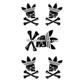 Тату-стикер "Adidas"