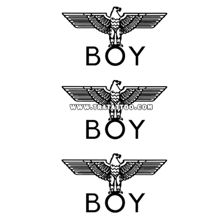 Тату-стикер "Boy London"