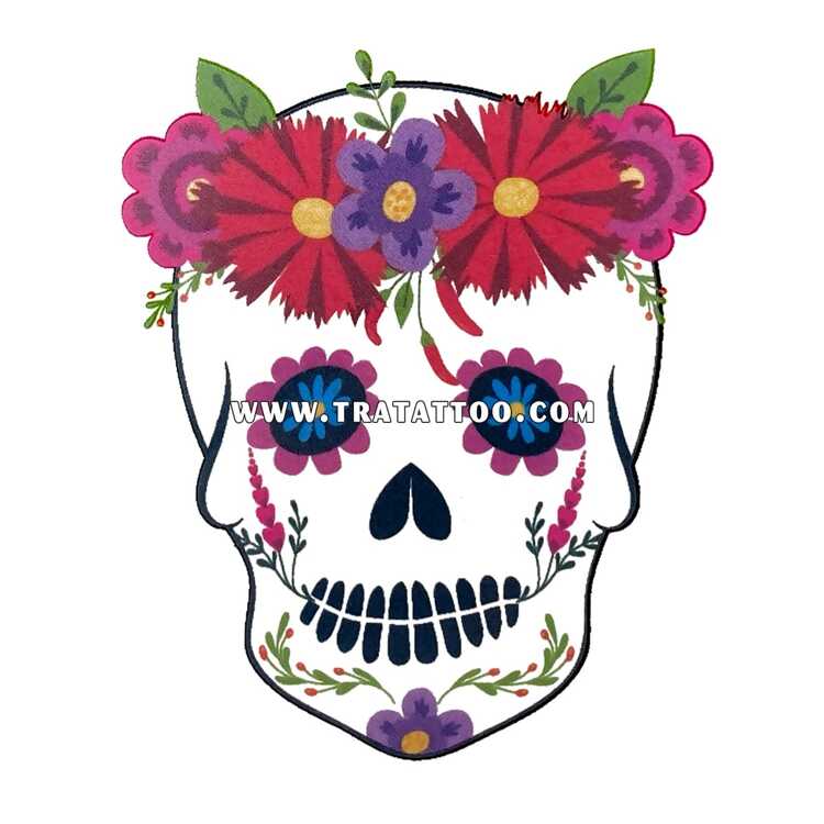 Тату-стикер "Calavera"
