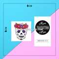 Тату-стикер "Calavera"