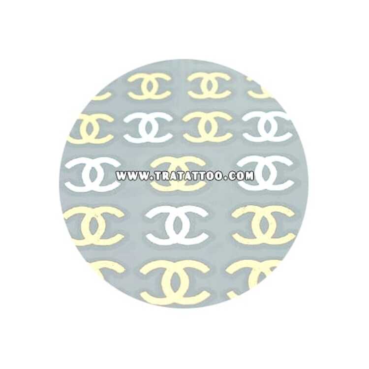 Тату-стикер "Chanel"
