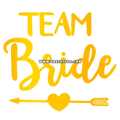 Тату-стикер "Team Bride"