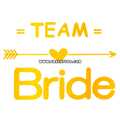 Тату-стикер "Team Bride"