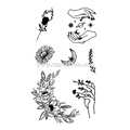 Тату-стикер "Flowers"