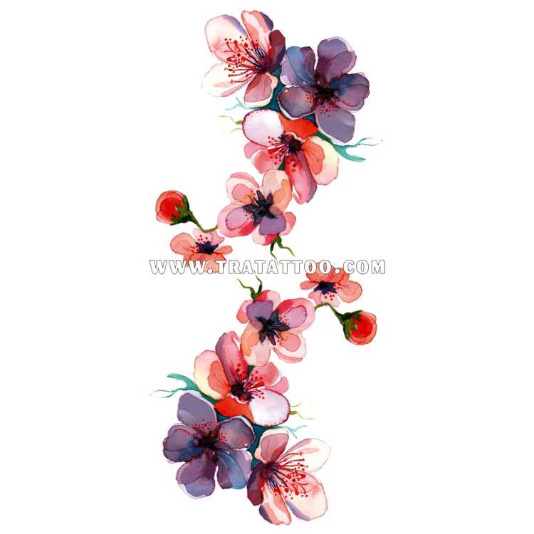 Тату-стикер "Sakura"