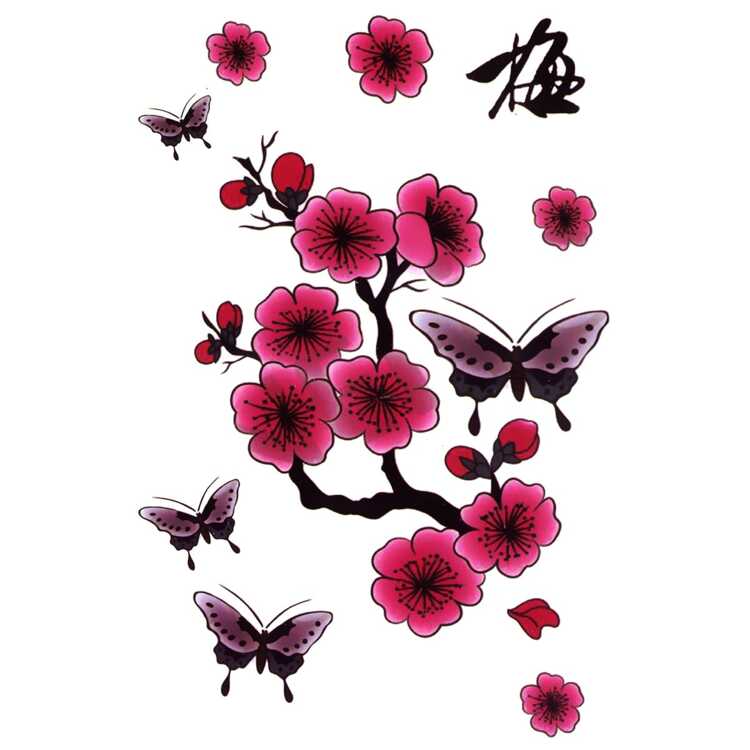 Тату-стікер "Sakura"