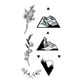 Тату-стикер "Nature"