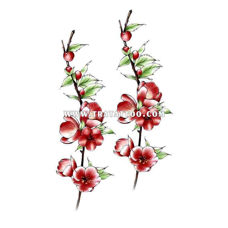 Тату-стикер "Blossom"
