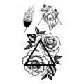 Тату-стікер "Roses"