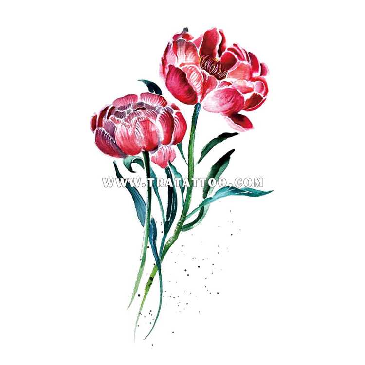 Тату-стікер "Flower"