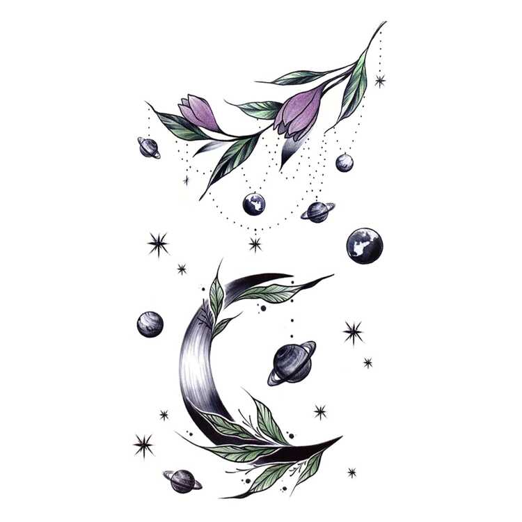Тату-стикер "Fleur de Lys"