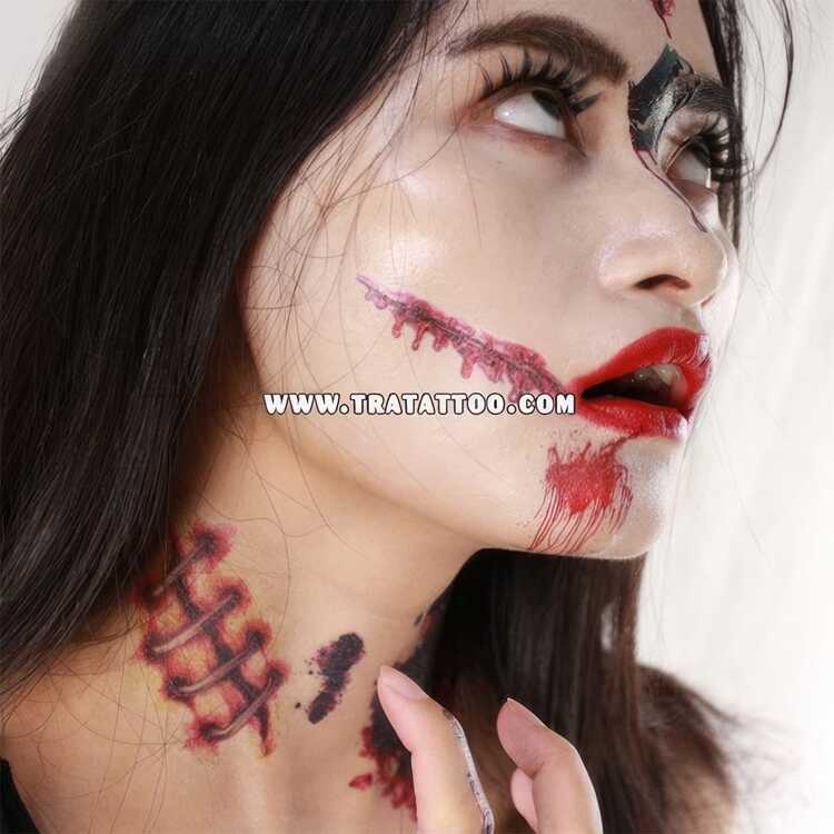 Тату-стікер "Horror"