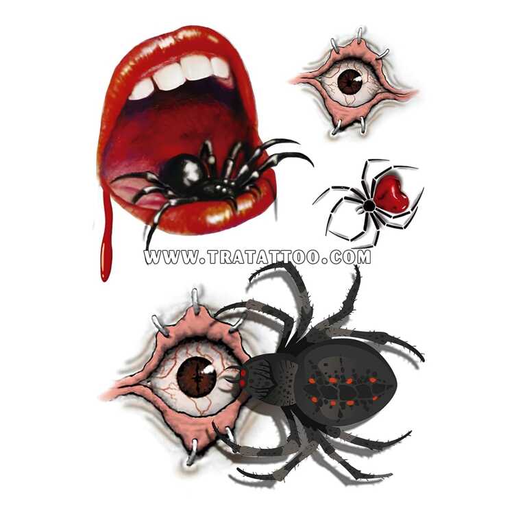 Тату-стікер "Spider"