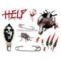 Тату-стікер "Help"