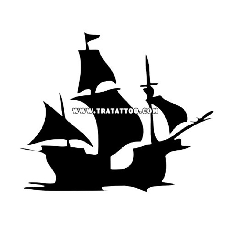 Трафарет "Корабль"
