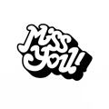 Трафарет "Miss you"