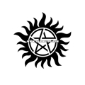 Трафарет "Supernatural"