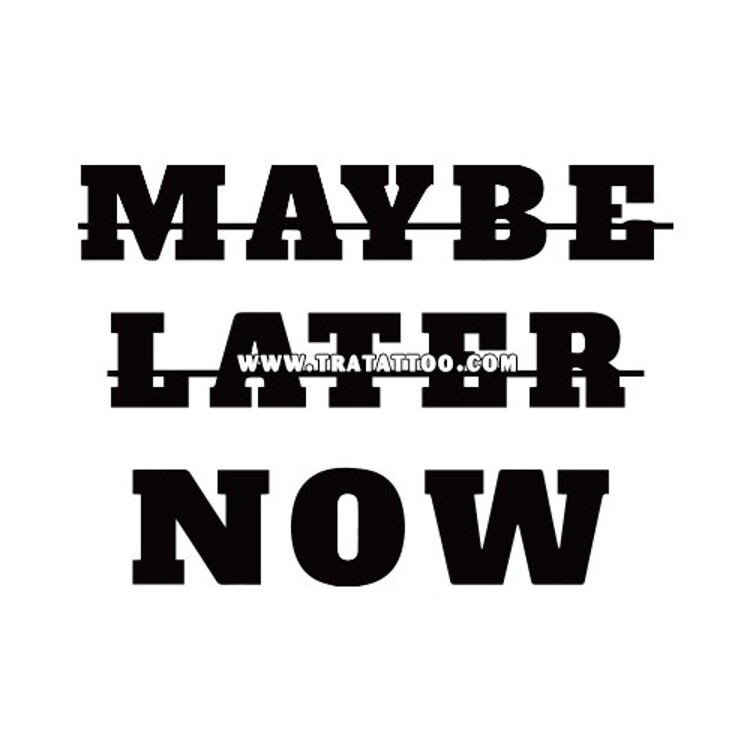Трафарет "NOW"