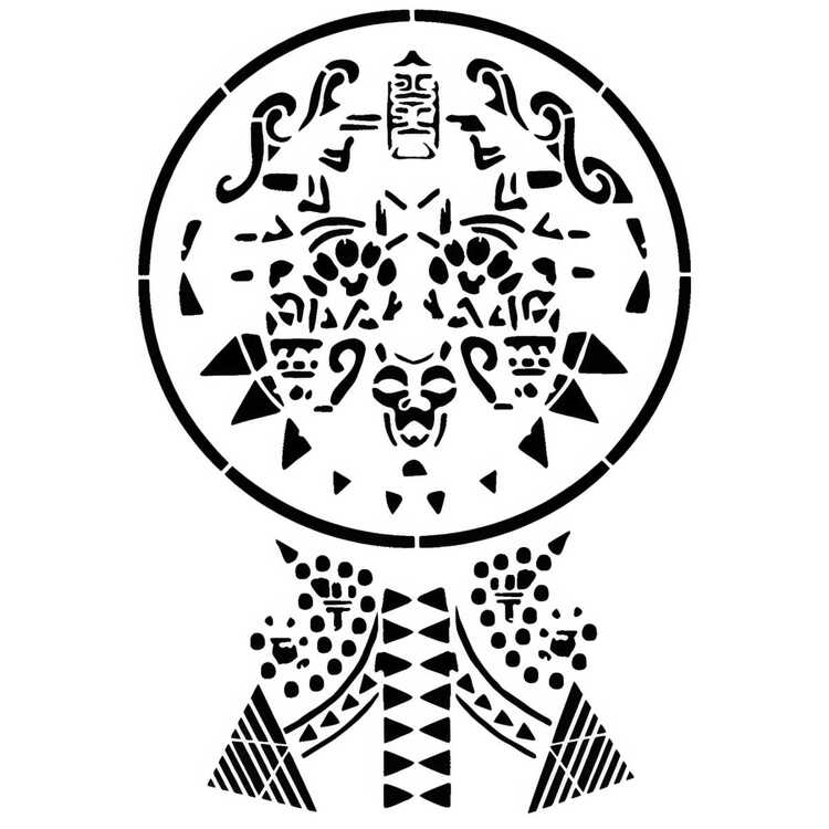 Трафарет "Трайбл"