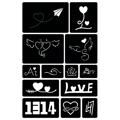 Набор трафаретов "Love"