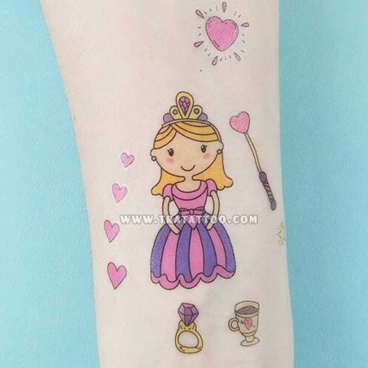 Тату-стікер "Princess"