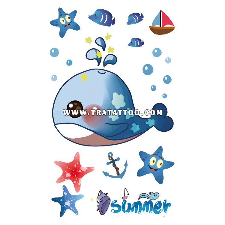 Тату-стікер "Summer"