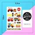 Тату-стікер "Будівельна техніка"