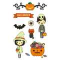 Тату-стикер "Trick or Treat"