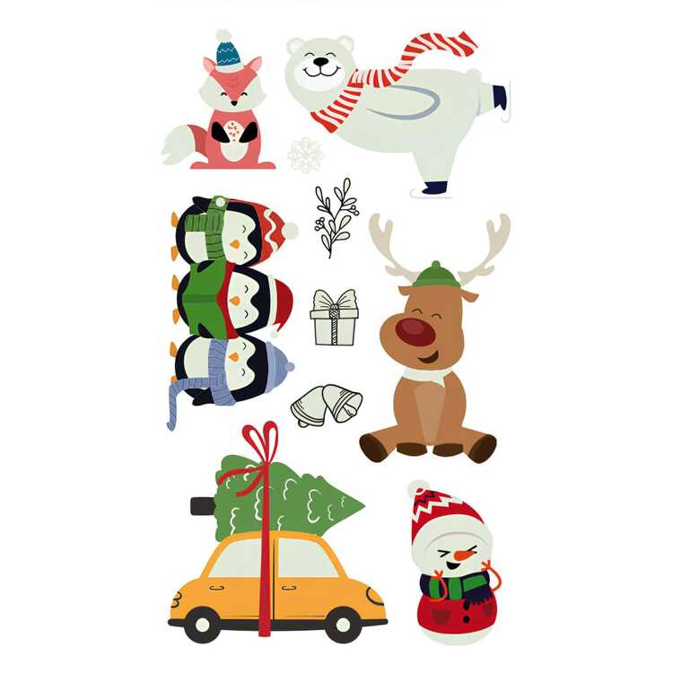 Тату-стикер "Holidays"