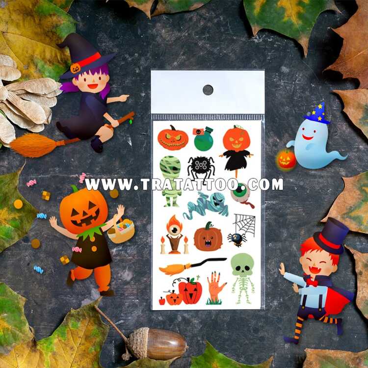 Тату-стікер "Pumpkin"