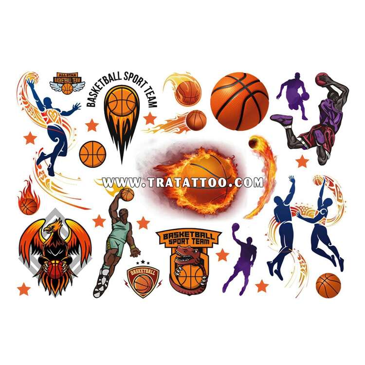 Тату-стикер "Basketball"