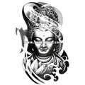 Тату-стикер "Buddha"