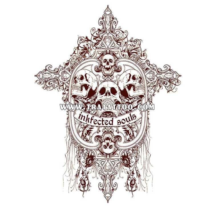 Тату-стікер "Inkfected Souls"