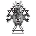 Тату-стикер "Totem"