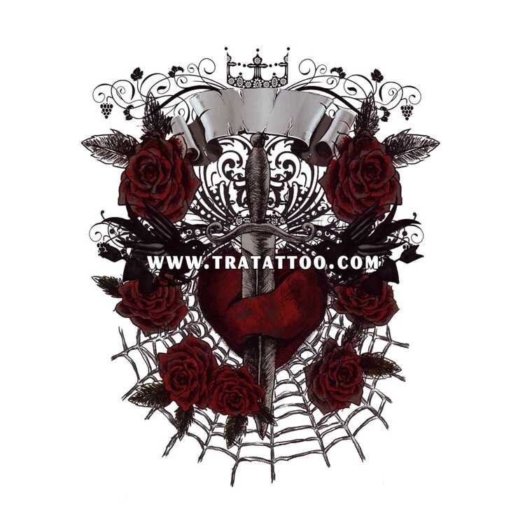 Тату-стикер "Измена"