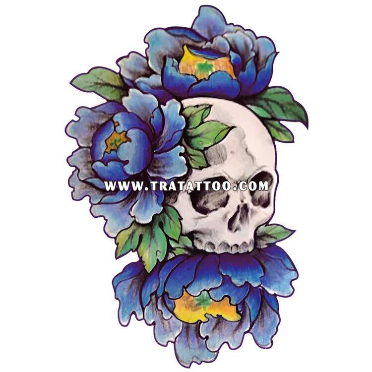 Тату-стикер "Skull"