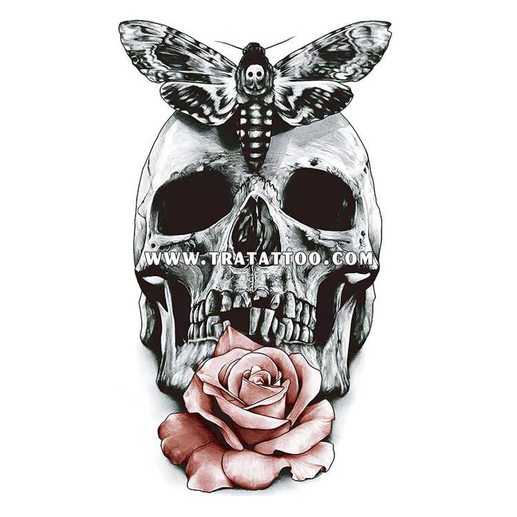 Тату-стікер "Skull"