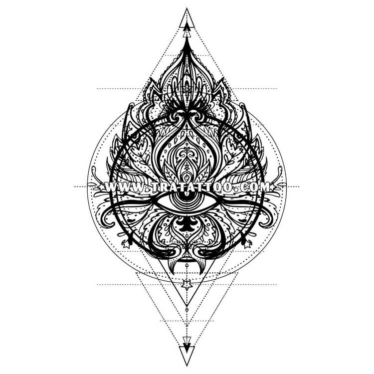Тату-стикер "Eye"
