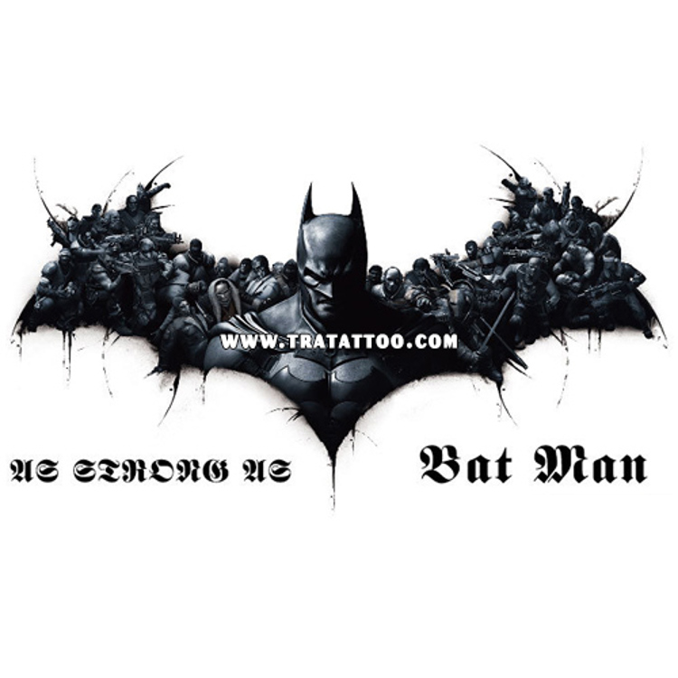 Тату-стікер "Batman"