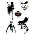 Тату-стикер "Batman vs Joker"