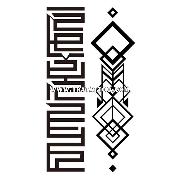Тату-стикер "Тотем"