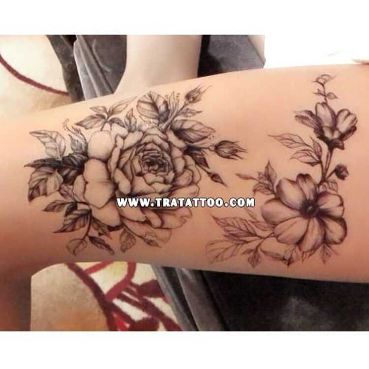 Тату-стікер "Fiori"