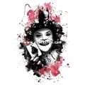 Тату-стикер "Joker"